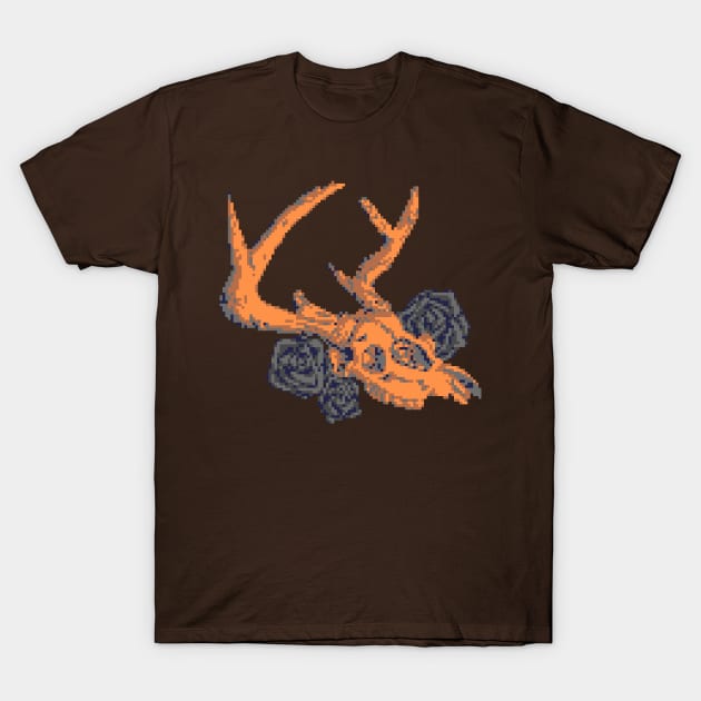 Deer Skull T-Shirt by SugarySweetSprites